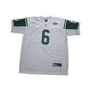 Men's Reebok Onfield Mark Sanchez Football Jersey Size 56 White